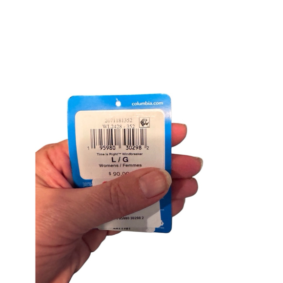 Women's Columbia Jacket Large Olive - Picture 6 of 6